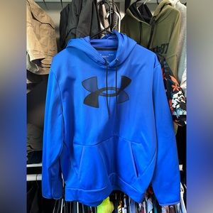 Blue Under Armor Hoodie - Men’s Large